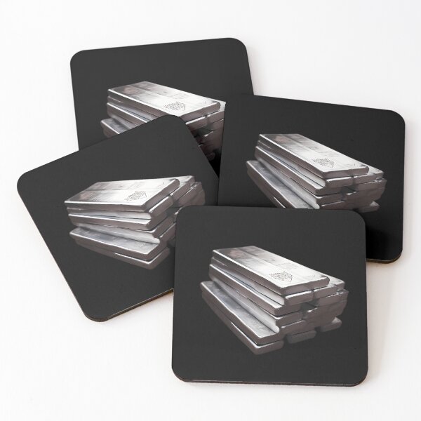 Item preview, Stack of Silver Bars designed and sold by FlexYourMind.