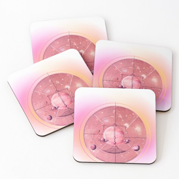 Item preview, Enchanted Zodiac: Pink Libra Cosmos designed and sold by pink.ink. creationss.