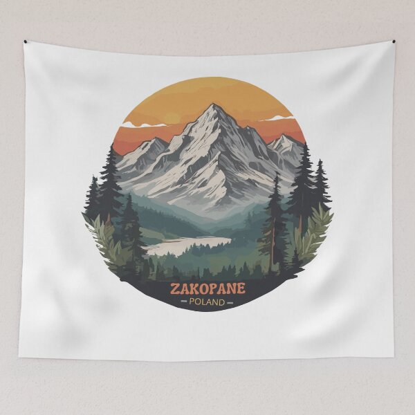 Item preview, Zakopane Poland, Cities of the World in the Mountains designed and sold by YolaShopOnline.