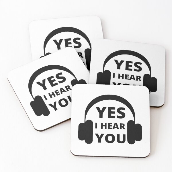 Item preview, Yes i hear you funny quote designed and sold by mysteriousquote.