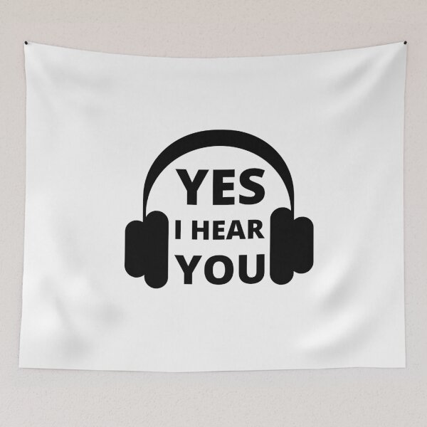 Item preview, Yes i hear you funny quote designed and sold by mysteriousquote.