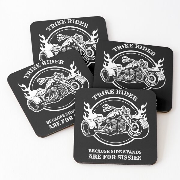 Item preview,  Trike Trikers "Stands Are For Sissies" Motorcycle Trikes Gift for Triker  designed and sold by stearman.