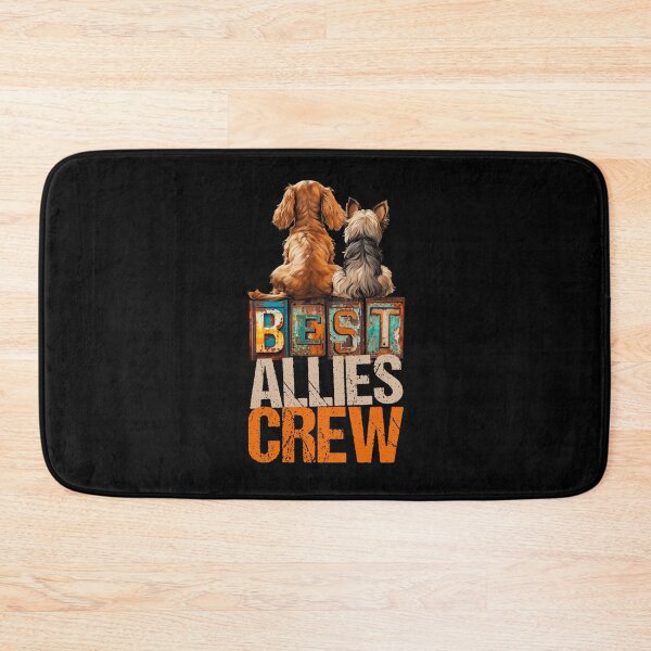 Item preview, Best Allies Crew, Best friends teammates, Dogs Lovers designed and sold by DAMOTAmagazine.