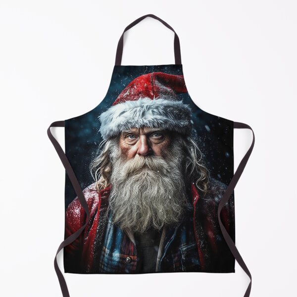 Item preview, Vintage Surreal Portrait Of A Hipster Santa Claus | Best Gift For Christmas 18 designed and sold by MadeByRobots.