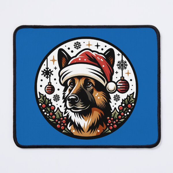 Item preview, Santa Paws: Christmas German Shepherd Cheer | Merry Woofmas | A Canine Christmas Delight designed and sold by TheMostLikely.