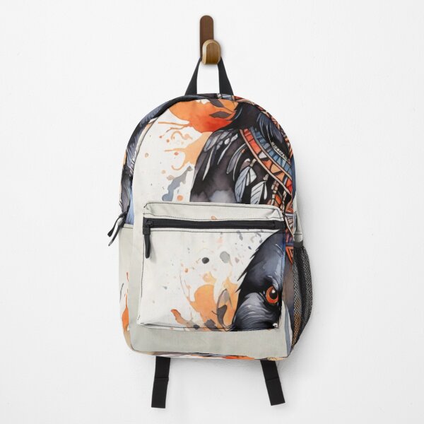 Item preview, Crow tribal watercolor designed and sold by shokA Design.