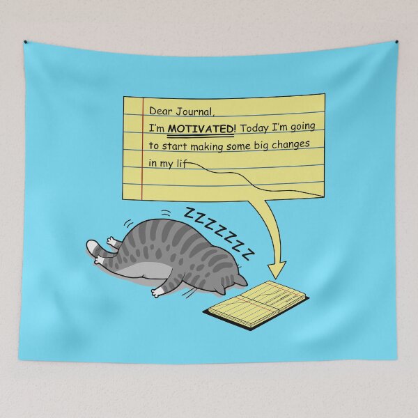 Item preview, Cat and motivation designed and sold by DmitriM.