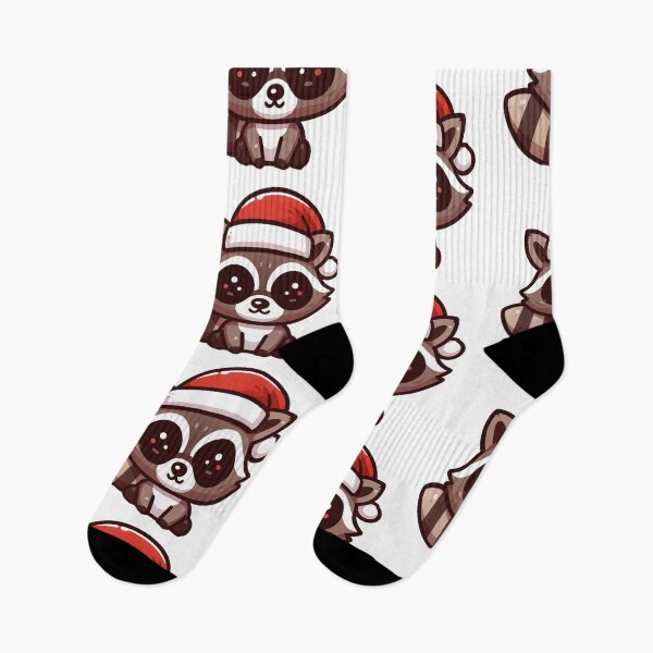 Item preview, Cute Racoon santa designed and sold by Wxjtecki.