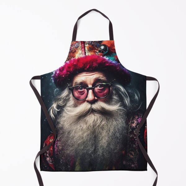 Item preview, Vintage Surreal Portrait Of Hipster Santa Claus | Best Gift For Christmas 20 designed and sold by MadeByRobots.