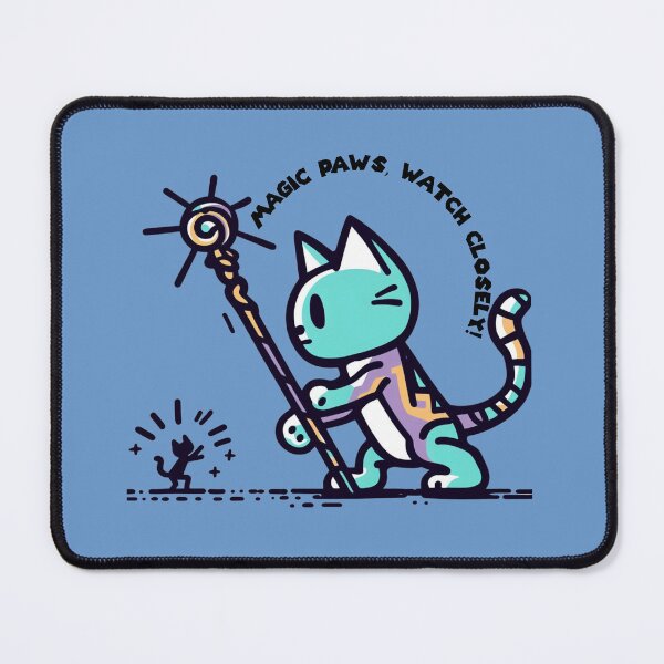 Item preview, Cat Wizard's Whimsical Staff Ballet designed and sold by sharon1210.