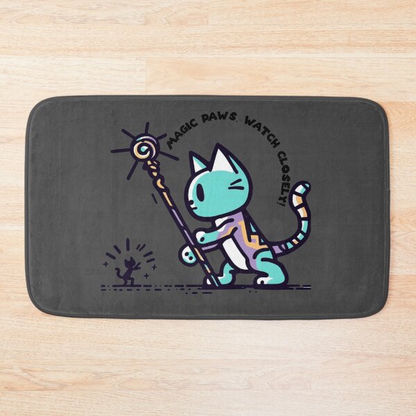 Item preview, Cat Wizard's Whimsical Staff Ballet designed and sold by sharon1210.