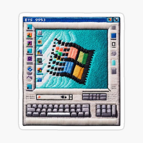 Vista previa del artículo con la obra «Windows 95», diseñado y vendido por kylmllr101684.