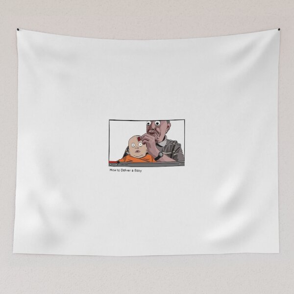 Item preview, How to deliver a baby - no background designed and sold by Swann and Fox.