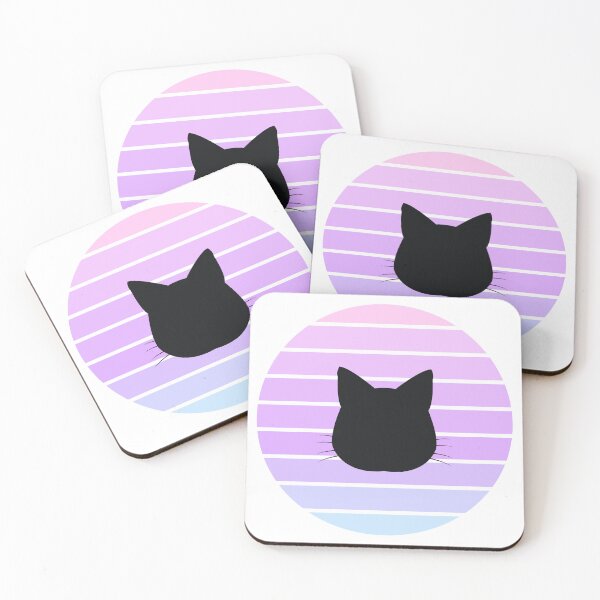 Item preview, Retro Sunset Cat Silhouette designed and sold by JPareDesign.