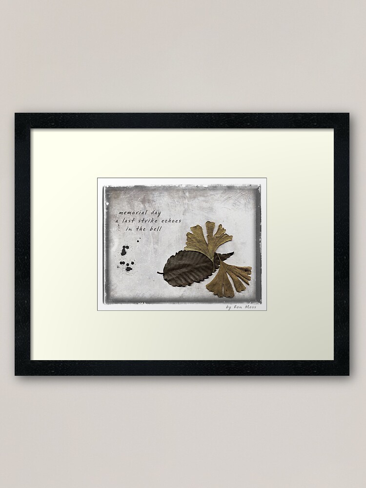 Alternate view of Echoes Framed Art Print