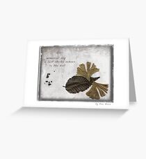 Echoes Greeting Card