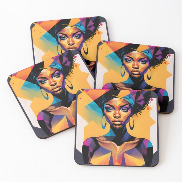 Item preview, Shine Black Woman designed and sold by AiPixals.