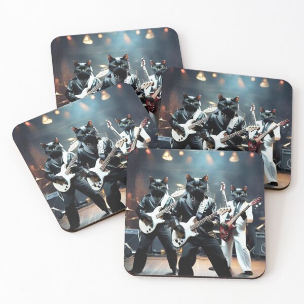 Item preview, Black cats rock band . Rock everywhere  designed and sold by NFL-LIVE .