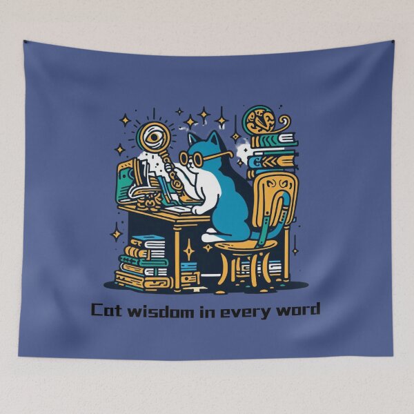 Item preview, Magical Cat Wizard's Desk Chronicles designed and sold by sharon1210.
