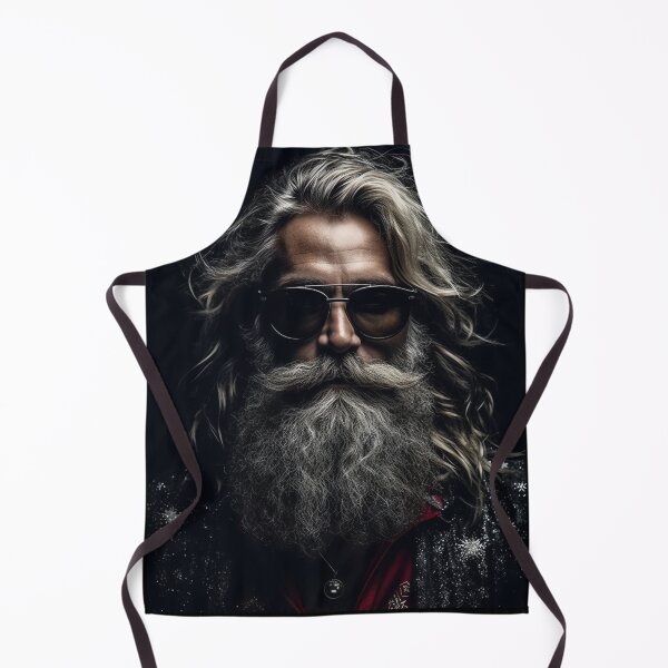 Item preview, Vintage Surreal Cool Portrait Of Hipster Santa Claus | Best Gift For Christmas 24 designed and sold by MadeByRobots.