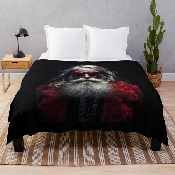 Item preview, Vintage Surreal Cool Portrait Of Hipster Santa Claus | Best Gift For Christmas 25 designed and sold by MadeByRobots.