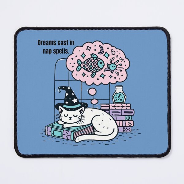 Item preview, Dreamy Cat Wizard's Naptime Adventures designed and sold by sharon1210.