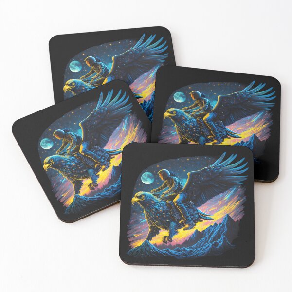 Item preview, Fantastical flying eagle designed and sold by SidTastic .