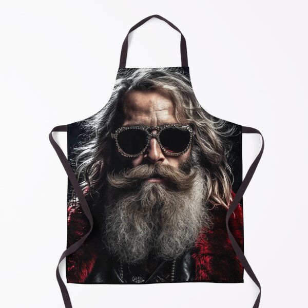 Item preview, Vintage Surreal Cool Portrait Of Hipster Santa Claus | Best Gift For Christmas 28 designed and sold by MadeByRobots.