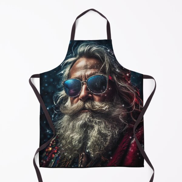 Item preview, Vintage Surreal Cool Portrait Of Hipster Santa Claus | Best Gift For Christmas 29 designed and sold by MadeByRobots.
