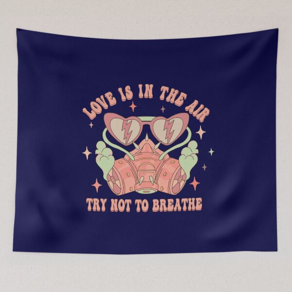 Item preview, Anti St Valentines Day Love is in the Air designed and sold by CheekyChimpCo.
