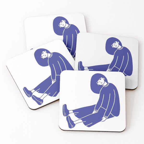 Item preview, Sitting in empty space designed and sold by chokoneko-land.