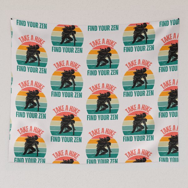 Item preview, Take a hike find your zen ,hiking lovers gifts designed and sold by erozzz.
