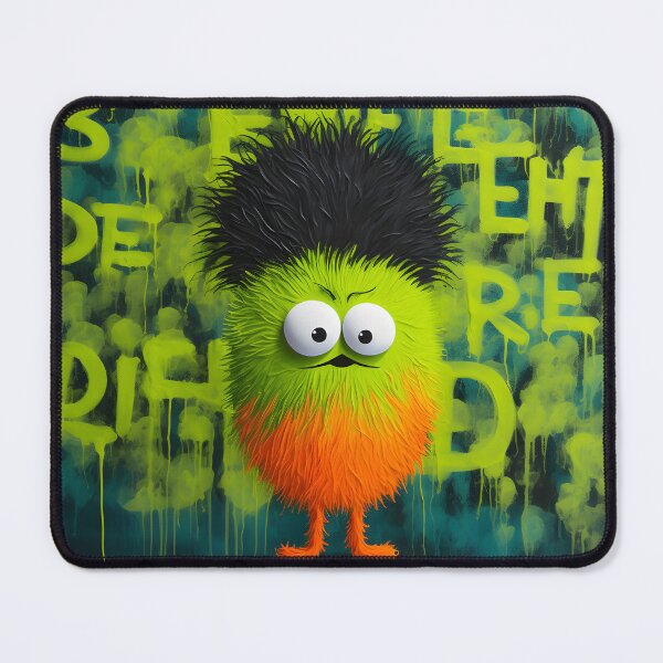 Item preview, Vibrant Monster Graffiti Art Neon Dripping Letters designed and sold by inkArtistryfine.