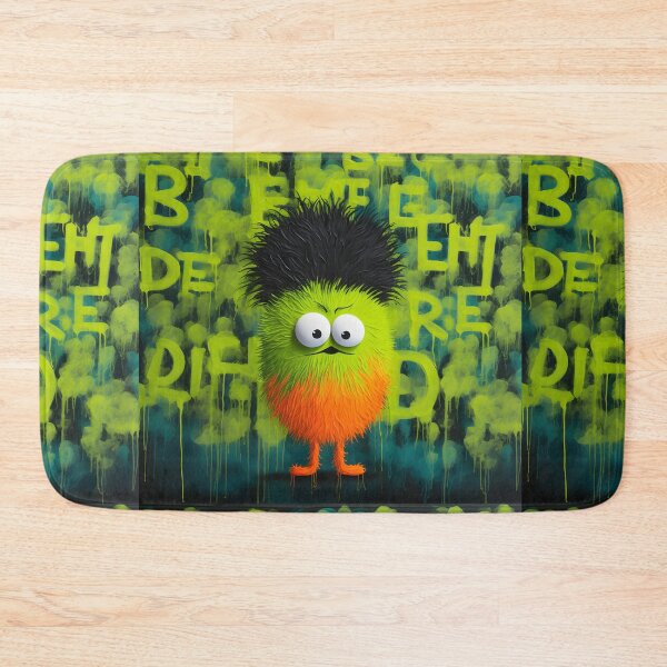 Item preview, Vibrant Monster Graffiti Art Neon Dripping Letters designed and sold by inkArtistryfine.