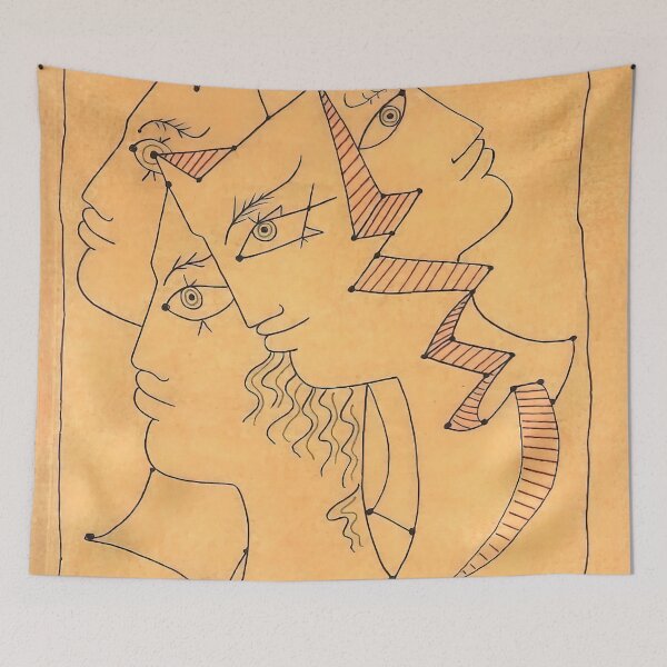 Item preview,  jean cocteau artwork designed and sold by marti-oryo.