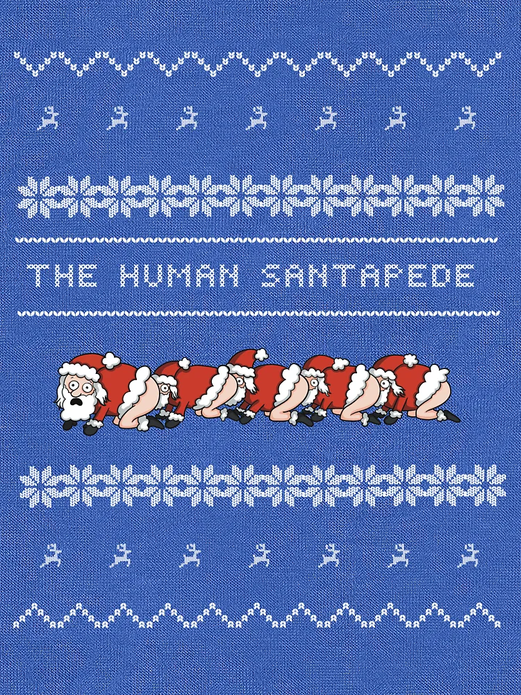 Human santapede outlet sweater