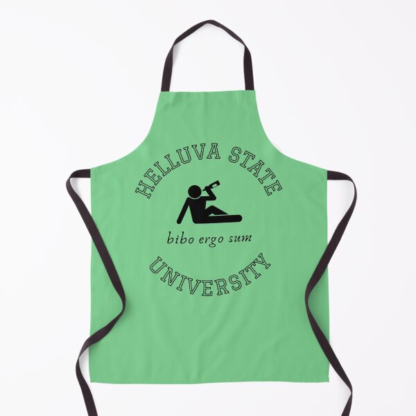 Item preview, Helluva State University Black text designed and sold by diddlysquid.