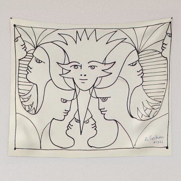 Item preview,  jean cocteau artwork designed and sold by marti-oryo.