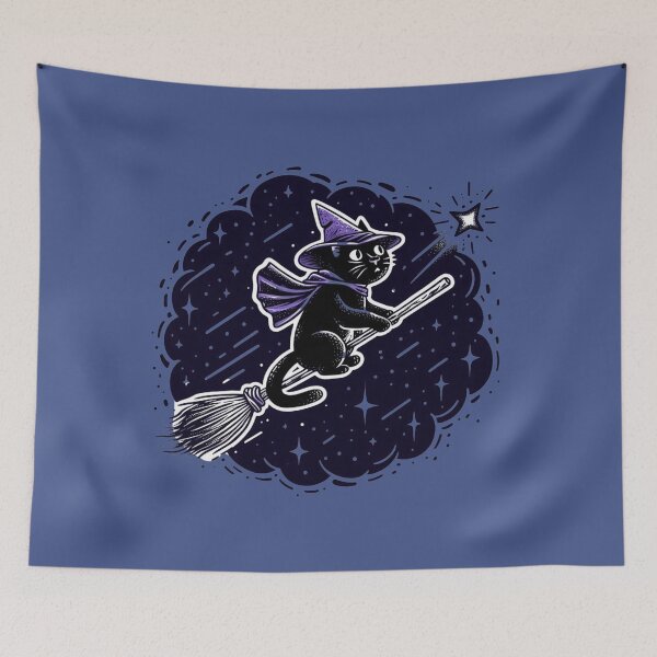 Item preview, Celestial Cat Wizard's Starry Gaze designed and sold by sharon1210.