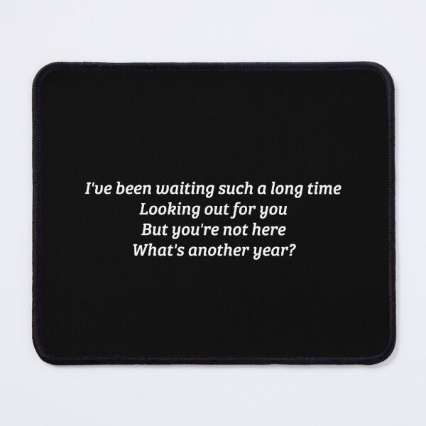 Item preview, What's Another Year? - Johnny Logan - Lyrics - Eurovision 1980 Winner - Ireland designed and sold by Vision-Tees.