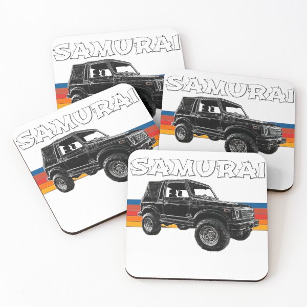 Item preview, Samurai Vintage Retro 4x4 Truck, Samurai 4 Wheel Drive Car designed and sold by BubbaCommerce.