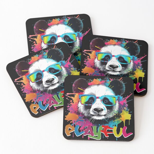 Item preview, Neon Panda designed and sold by SideSignal.