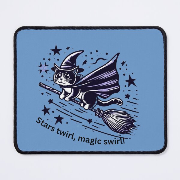 Item preview, Celestial Cat Wizard's Starry Gaze designed and sold by sharon1210.