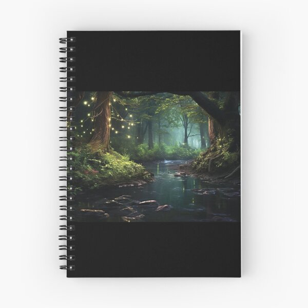 Item preview, Magic Forest Wallpaper designed and sold by ohmylore-arts.