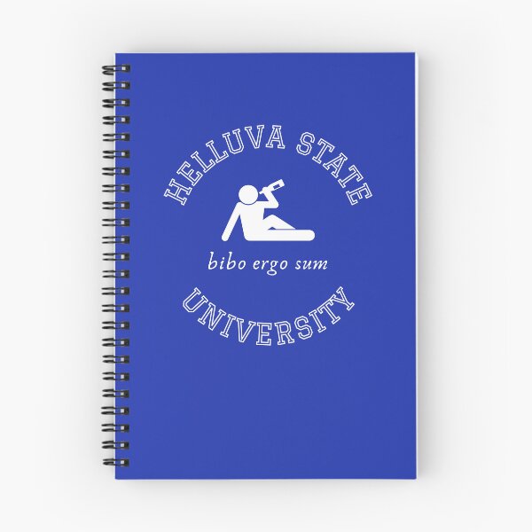 Item preview, Helluva State University white text designed and sold by diddlysquid.