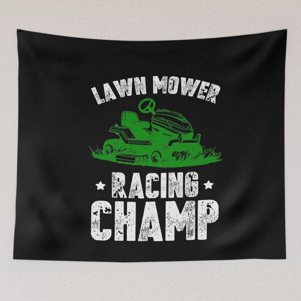 Item preview, Lawn Mower Racing Champ Funny Lawnmower Humor designed and sold by SharpThreadZ.