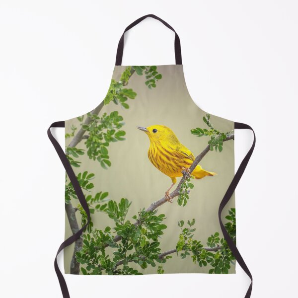 Item preview, Perched Yellow Warbler South Texas designed and sold by PhotoArt by Joan Carroll.