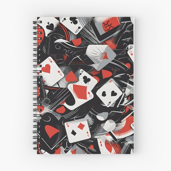 Item preview, Dynamic Playing Cards Cascade Casino Style Art designed and sold by inkArtistryfine.