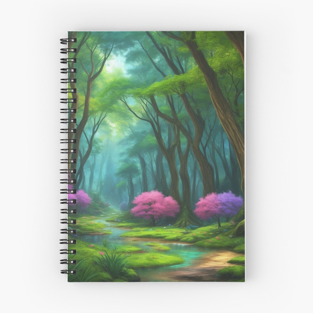 Item preview, Spiral Notebook designed and sold by Red055.