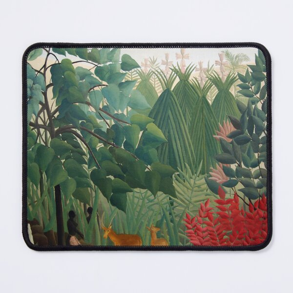 Item preview, Henri Rousseau, 1844-1910 France, Henri Rousseau Jungle Paintings designed and sold by HobertShoop.